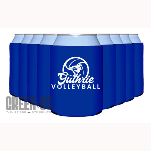 Guthrie Volleyball Koozie