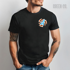 Aspire Pocket Logo - Black Unisex Tee