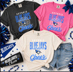 Bluejays Cheer Comfort Color Tee