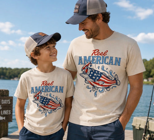 Reel American Tee