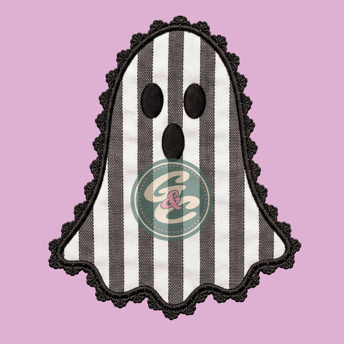 Black and White Ghost- DTF