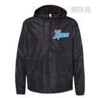 ITC _ Quarter-Zip Windbreaker Pullover Jacket - Camo