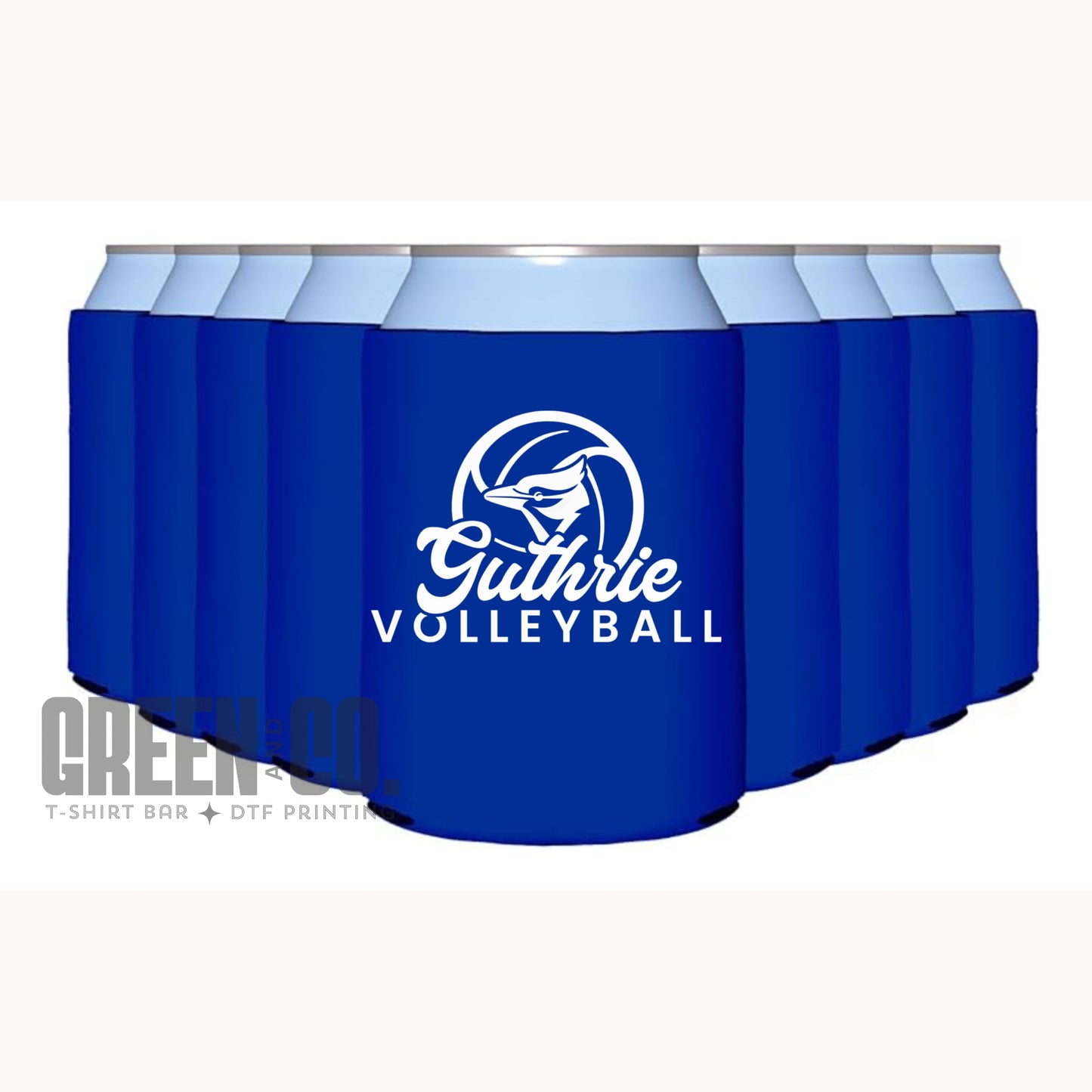 Guthrie Volleyball Koozie