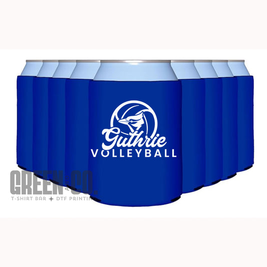 Guthrie Volleyball Koozie