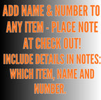 Add Name & Number