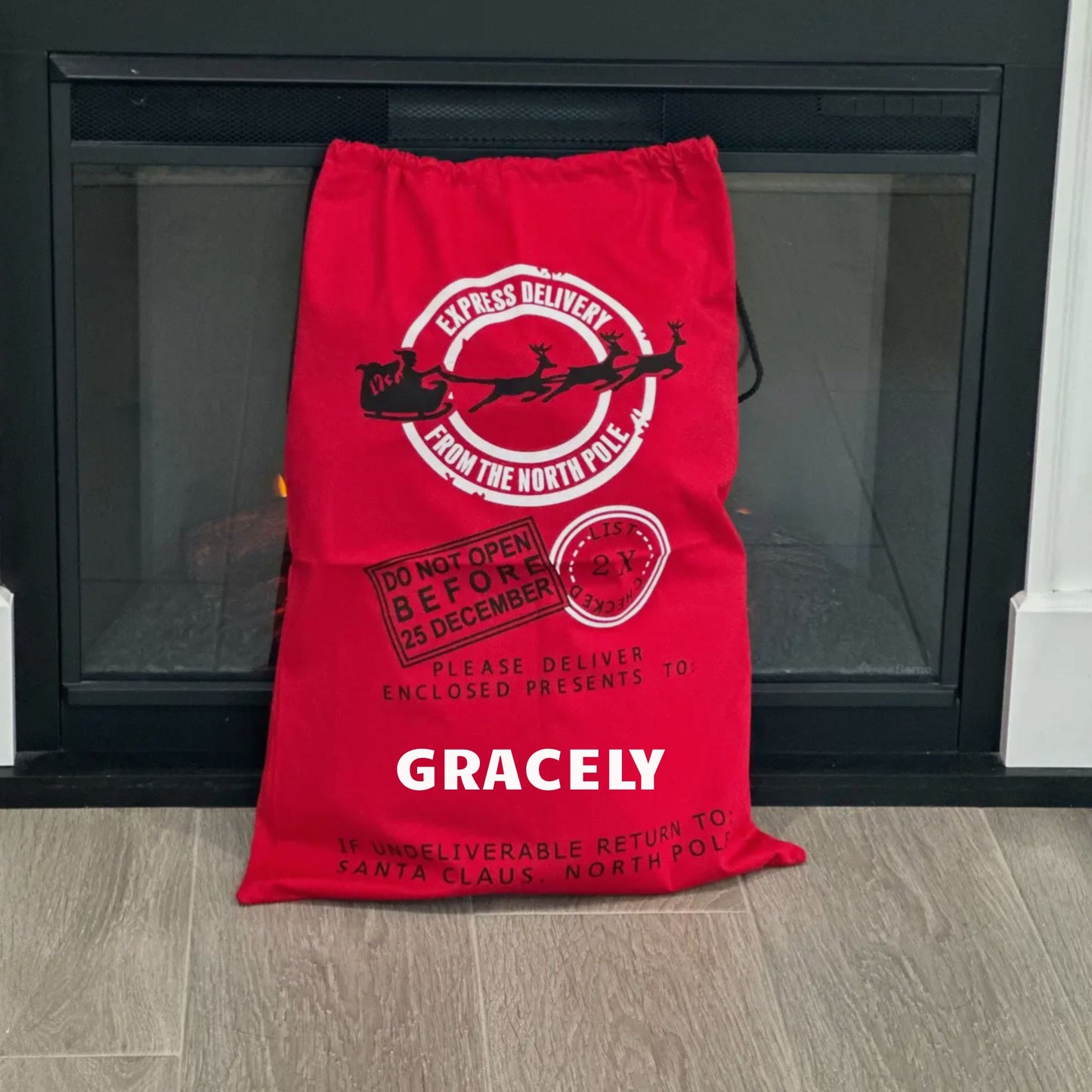 Personalized Santa Sacks