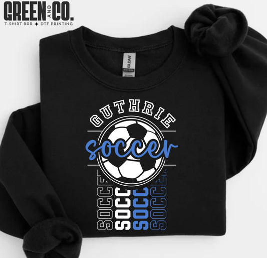 Fan Fav - Guthrie Soccer Black Sweatshirt