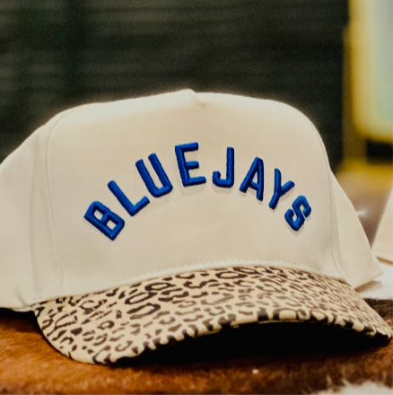 Cheetah Bluejays Hat