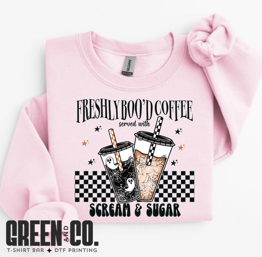 Freshly Boo’d Coffee Sweatshirt