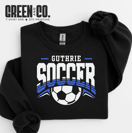 Guthrie Soccer - Back Sweatshirt