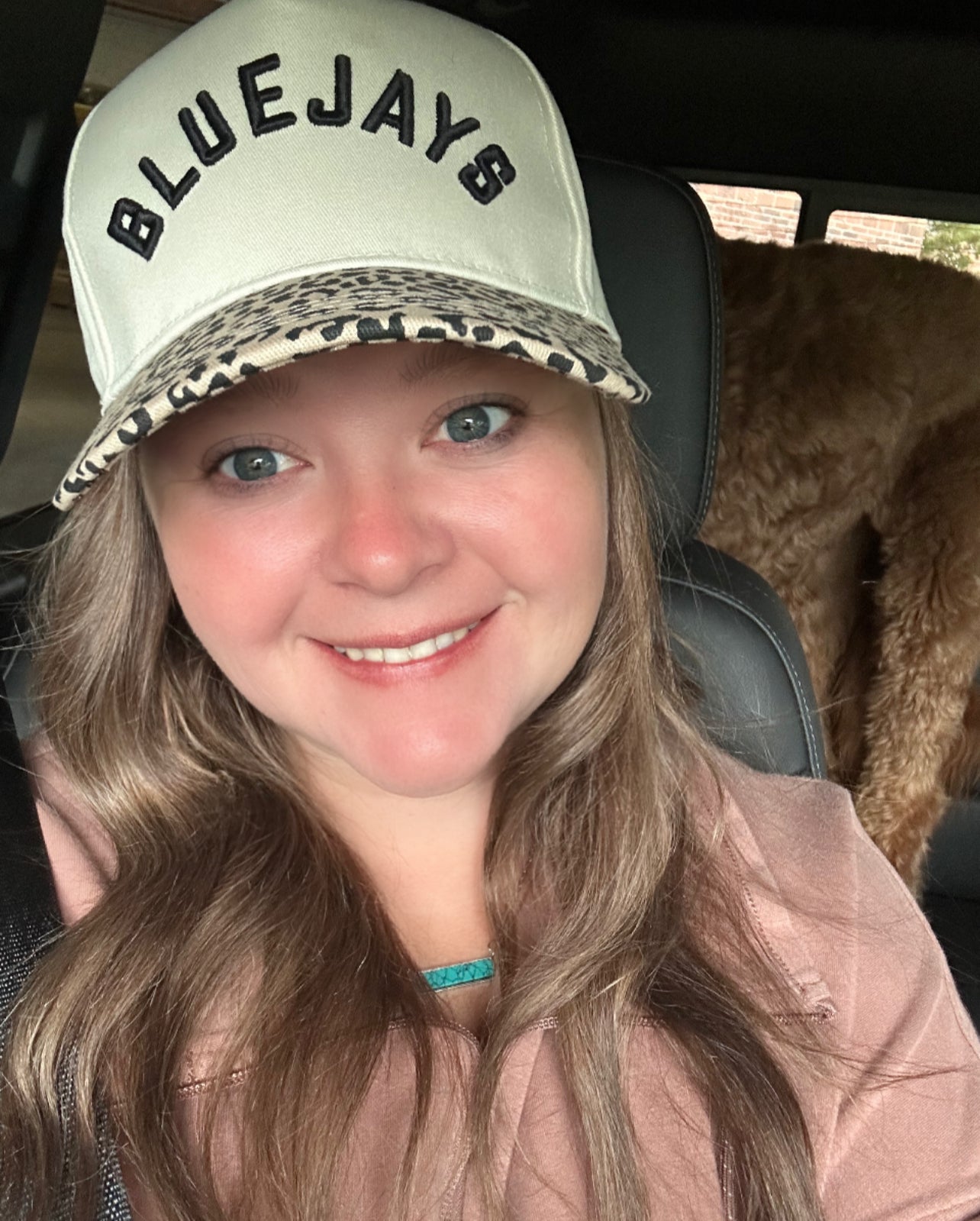 Cheetah Bluejays Hat