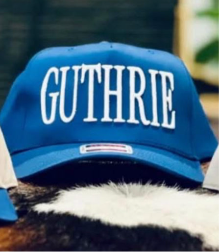 ROYAL BLUE GUTHRIE HAT