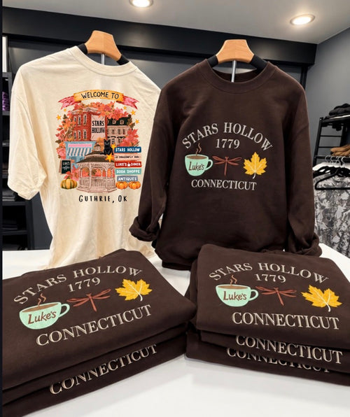 Embroidered Crew Neck - Preorder