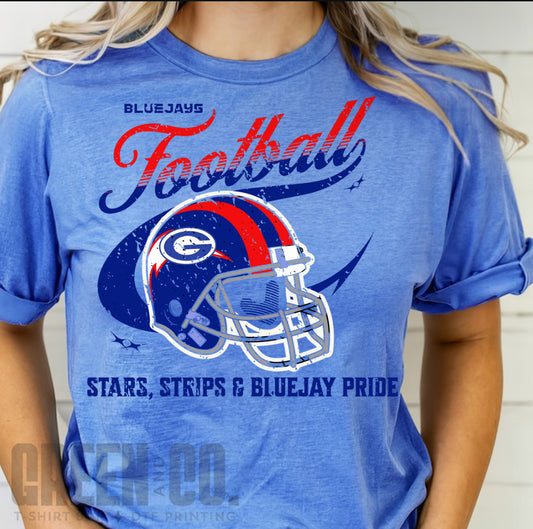 Stars, Strips & Bluejay Pride