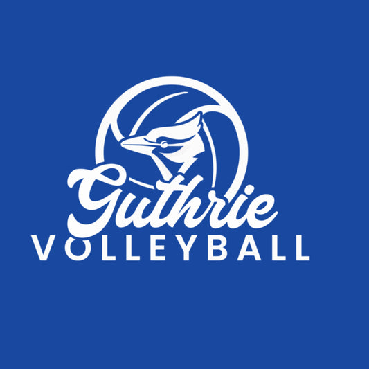 Guthrie Volleyball Window Decal