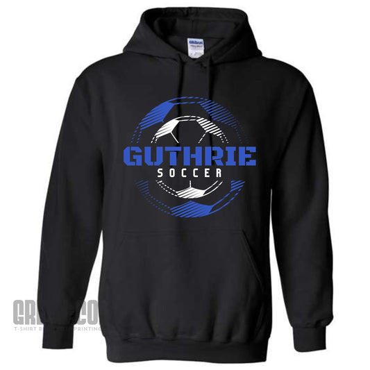 Black Guthrie Soccer Ball Hoody